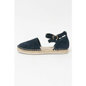 Pantofi tip espadrile de piele intoarsa imagine