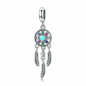 Talisman din argint Small Dream Catcher imagine