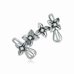 CERCEL din argint Silver Simple Flowers imagine