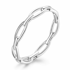 Inel din argint Silver Chain Ring imagine