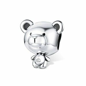 Talisman din argint Silver Teddy imagine