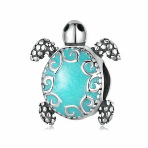 Talisman din argint Sea Turtle imagine