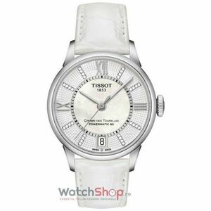 Ceas Tissot T-CLASSIC T099.207.16.116.00 Chemin des Tourelles Powermatic 80 Lady imagine