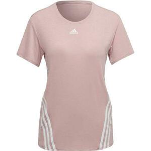 Tricou femei adidas Wms Trainicons 3-stripes Wonder HC2756, M, Roz imagine