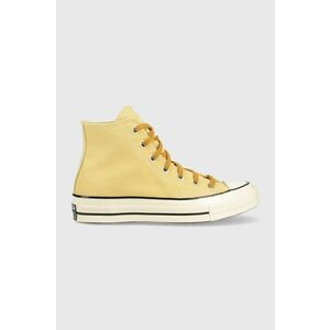 Converse tenisi Chuck 70 culoarea galben, A03436C imagine