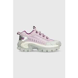 Caterpillar sneakers din piele INTRUDER culoarea violet, P111290 imagine