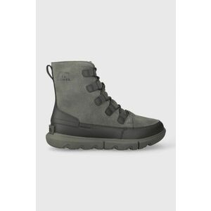 Sorel ghete de piele EXPLORER NEXT BOOT WP 10 barbati, culoarea gri, 2058921052 imagine