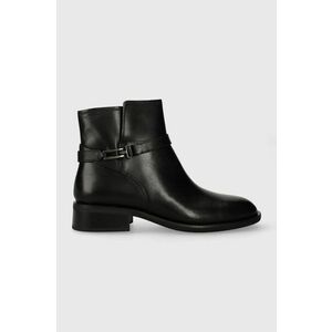 Vagabond Shoemakers cizme de piele SHEILA femei, culoarea negru, cu toc plat, 5635.301.20 imagine