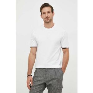 BOSS tricou din bumbac culoarea alb, uni 50501097 imagine