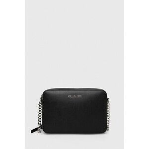 MICHAEL Michael Kors poseta de piele culoarea negru imagine