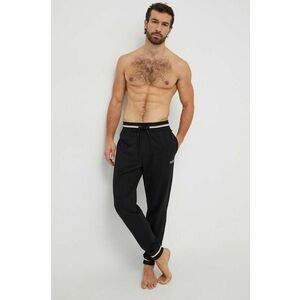 BOSS pantaloni lounge din bumbac culoarea negru, uni 50510852 imagine