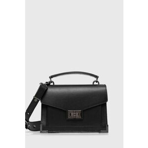 The Kooples poseta de piele culoarea negru imagine