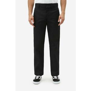 Dickies pantaloni Spodnie Dickies Work Pant Rec DK0A4XK9BLK bărbați, culoarea negru, drept DK0A4XK9BLK-black imagine