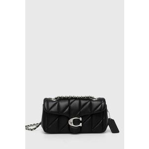 Coach poseta de piele Tabby culoarea negru imagine