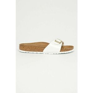 Birkenstock papuci Madrid femei, culoarea alb, 1005310 imagine