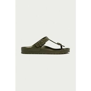 Birkenstock slapi Gizeh Eva culoarea verde, 1019143 imagine