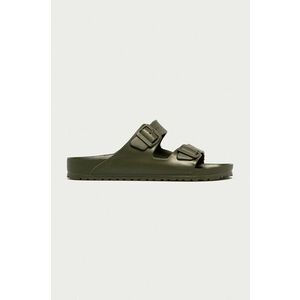 Birkenstock Papuci bărbați, culoarea verde imagine