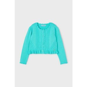 Mayoral cardigan copii culoarea verde, light imagine