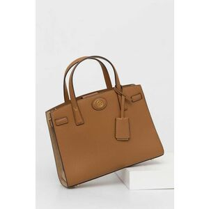 Tory Burch Poșetă de piele culoarea maro imagine