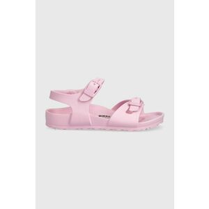 Birkenstock sandale copii Rio EVA Kids culoarea roz imagine