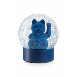 Donkey decorație Maneki Neko Lucky Globe Blue imagine