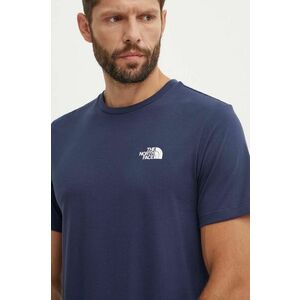 The North Face tricou M S/S Simple Dome Tee bărbați, culoarea bleumarin, cu imprimeu, NF0A87NG8K21 imagine