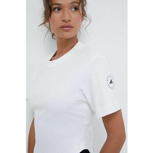 adidas by Stella McCartney tricou femei, culoarea bej IT8271 imagine