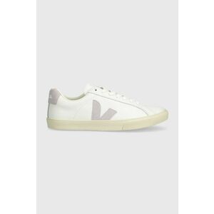 Veja sneakers din piele Esplar Logo culoarea alb, EO0203511 imagine