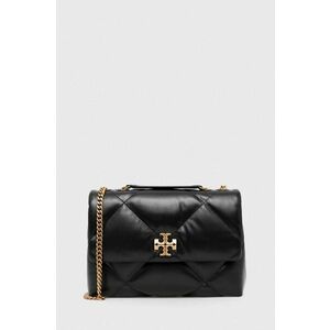 Tory Burch poseta de piele culoarea negru imagine