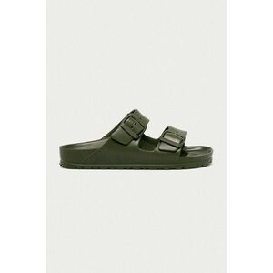 Birkenstock papuci Arizona Eva femei, culoarea verde, 1019152 imagine