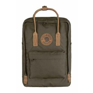 Fjallraven rucsac Kanken no. 2 Laptop 15 culoarea verde, mare, uni F23803.633 imagine