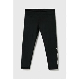 Columbia leggins copii Columbia Hike Leggi culoarea negru, cu imprimeu imagine