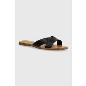 Aldo slapi de piele Caria femei, culoarea negru, 13773234.Caria imagine