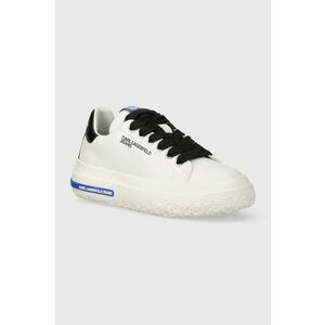 Karl Lagerfeld Jeans sneakers din piele KLJ KUP culoarea alb, KLJ64820 imagine