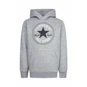 Converse bluza copii culoarea gri, cu glugă, cu imprimeu imagine