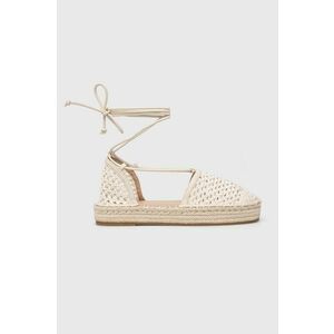 Aldo espadrile Picot culoarea bej, 13573899.Picot imagine