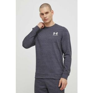 Under Armour bluza barbati, culoarea gri, neted imagine