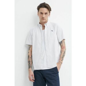 Abercrombie & Fitch camasa barbati, culoarea gri, cu guler button-down, regular imagine