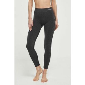 Hummel jambiere de yoga culoarea gri, cu imprimeu, 210496 imagine