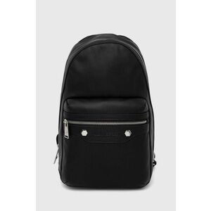 PLEIN SPORT rucsac barbati, culoarea negru, mic, neted imagine