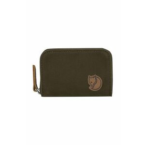 Fjallraven portofel Zip Card Holder culoarea verde, F24218 imagine