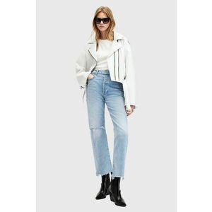 AllSaints jeansi EDIE DESTROY JEAN femei high waist, W056EA imagine