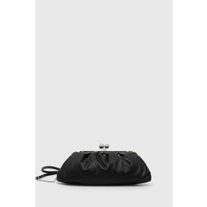 Weekend Max Mara poseta de piele culoarea negru, 2425516094600 imagine