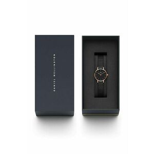 Daniel Wellington ceas Petite 24 Pressed Ashfield femei, culoarea roz imagine