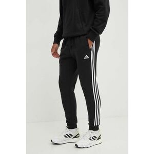 adidas pantaloni de trening culoarea negru, cu imprimeu, JJ1528 imagine