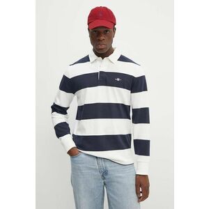 Gant longsleeve din bumbac culoarea albastru marin, modelator, 2005111 imagine