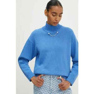 Moschino Jeans pulover din amestec de lana femei, cu turtleneck, 0906.8204 imagine