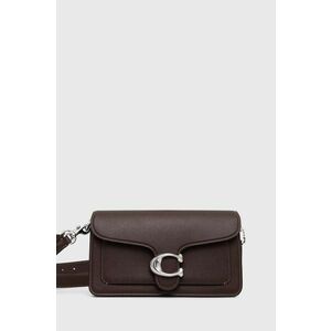 Coach poseta de piele culoarea maro imagine