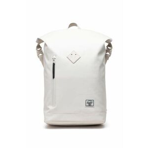 Herschel rucsac Roll Top Backpack culoarea bej, mare, neted imagine