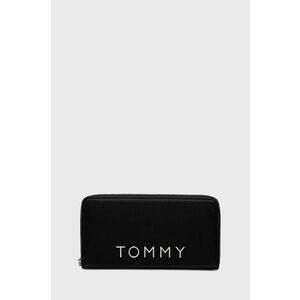 Tommy Jeans portofel femei, culoarea negru, AW0AW16389 imagine